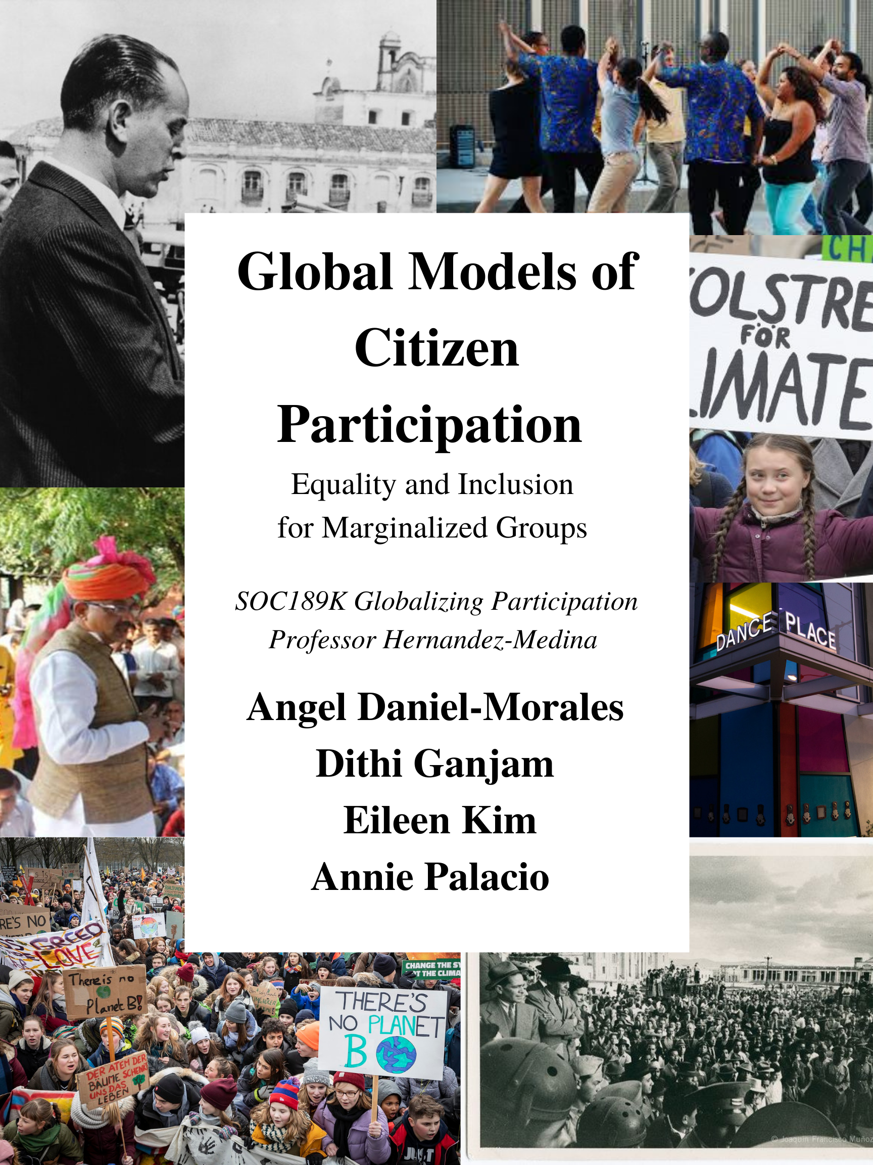 Cover image for Global Models of Citizen Participation