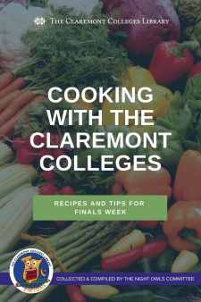 Cooking with the Claremont Colleges book cover