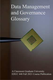 Data Management and Governance Glossary book cover