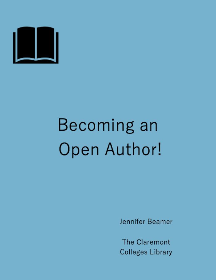 Cover image for Becoming an Open Author!