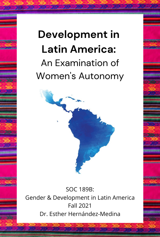 Cover image for Development in Latin America: An Examination of Women's Autonomy