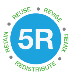 5R: Reuse, Revise, Remix, Redistribute, Retain